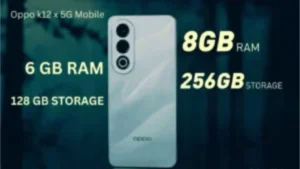 5100 MAh Oppo k12x 5G