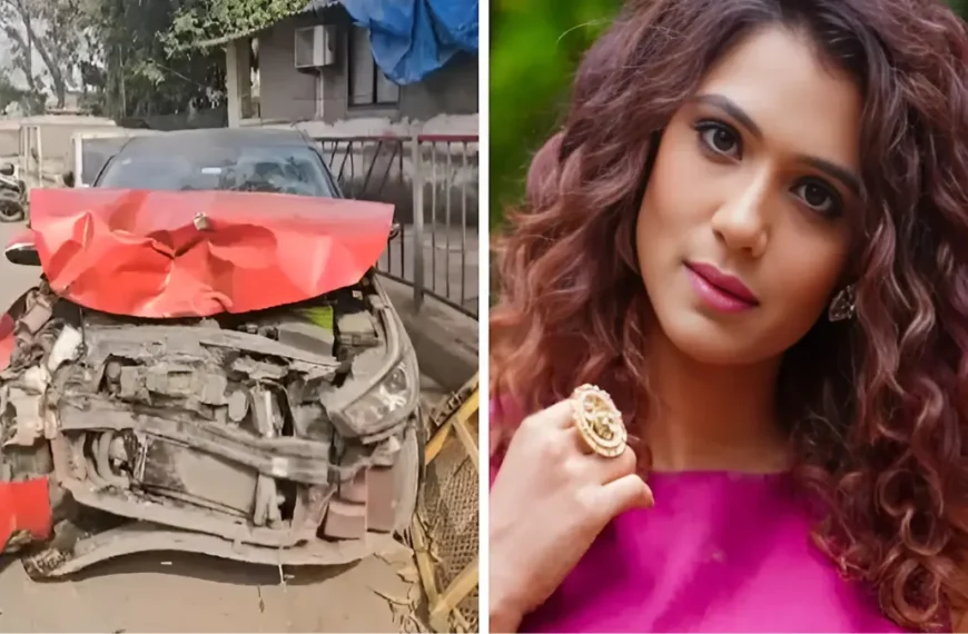 मराठी अभिनेत्री उर्मिला कोठरे (Urmila Kothare) मुंबई कर दुर्घटना में घायल