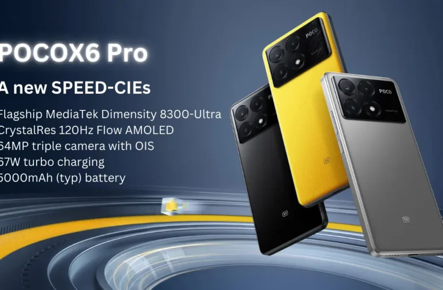 Poco X6 Pro 5G मोबाइल…